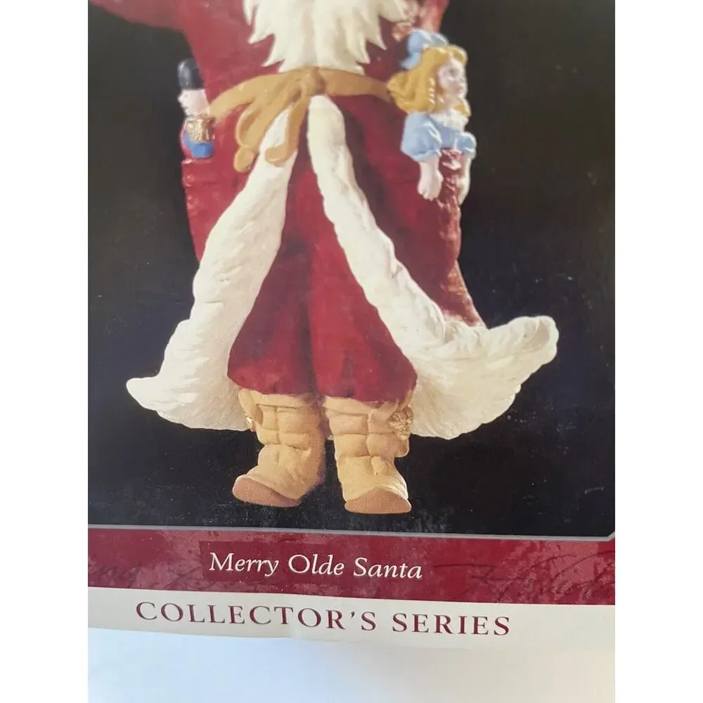 1998 Hallmark Keepsake Ornament Merry Olde Santa 25th Anniversary 9th in‎ Series